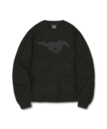FIRE HORSE LONG SLEEVE TEE (BLACK)