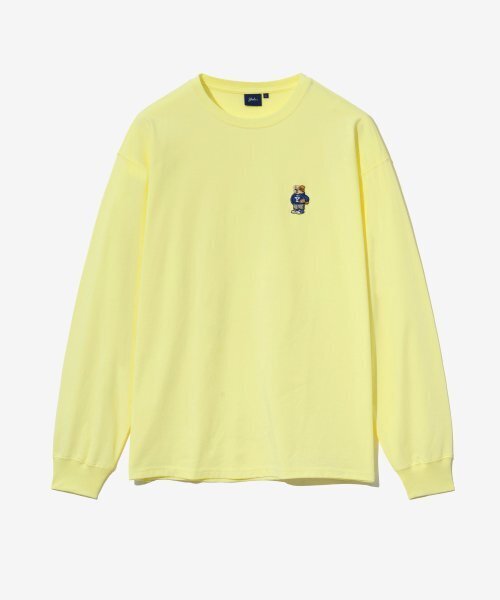 YALE(イェール)の「エンブロイダリーダンロングスリーブ_レモンイエロー(Tシャツ/カットソー・レディース・その他・LARGE/X-LARGE)」の1枚目の写真