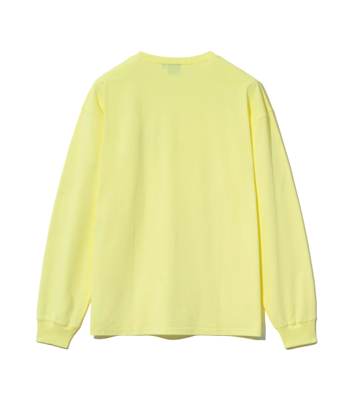 YALE(イェール)の「エンブロイダリーダンロングスリーブ_レモンイエロー(Tシャツ/カットソー・レディース・その他・LARGE/X-LARGE)」の2枚目の写真
