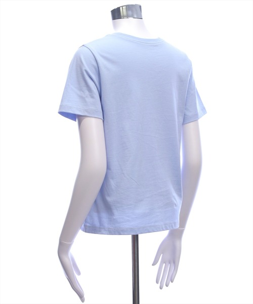 CLEAR BASIC（クリアベーシック）の「コード刺繍Tシャツ［骨格ウェーブ/コンパクト/きれいめカジュアル/半袖/ベーシック］（Tシャツ/カットソー・レディース・ホワイト系その他2/オフホワイト/サックスブルー/ブラック/ネイビー・F）」の13枚目の写真