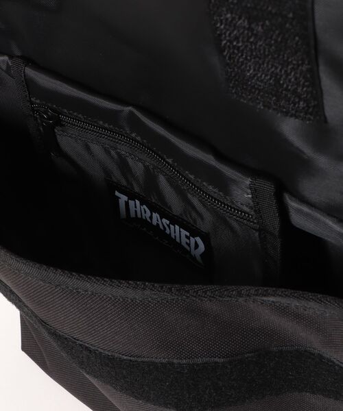 THRASHER（スラッシャー）の「THRASHER FLAP SHOULDER(ST)（ショルダーバッグ・メンズ・ブラック系その他2/ブラック系その他・FREE）」の5枚目の写真