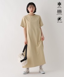 BAYFLOW | ［WEB限定]機能性カットTシャツワンピース(ワンピース)