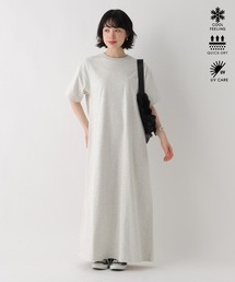 ［WEB限定]機能性カットTシャツワンピース