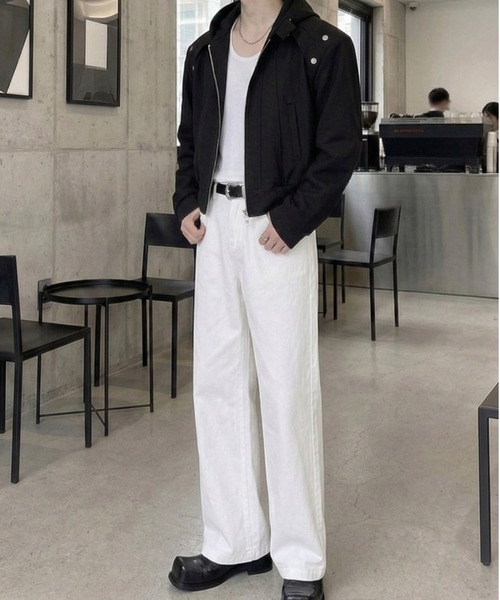 Otte（オッテ）の「アーバンエッジジップアップパーカー（パーカー・メンズ・グレー/ブラック・LARGE/MEDIUM）」の11枚目の写真