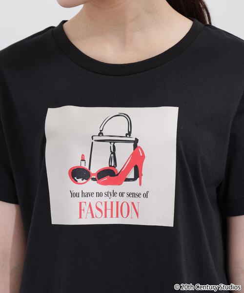 PROPORTION BODY DRESSING（プロポーションボディドレッシング）の「【プラダを着た悪魔コラボ】フロントプリントコンパクトＴシャツ / 1216160506（Tシャツ/カットソー・レディース・ブラック/ブラウン系その他/ホワイト・FREE）」の13枚目の写真