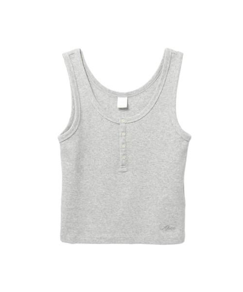 A BATHING APE（アベイシングエイプ）の「RIB POINTELLE CAMISOLE #2（タンクトップ・レディース・ピンク/アイボリー/グレー・SMALL/X-SMALL）」の2枚目の写真