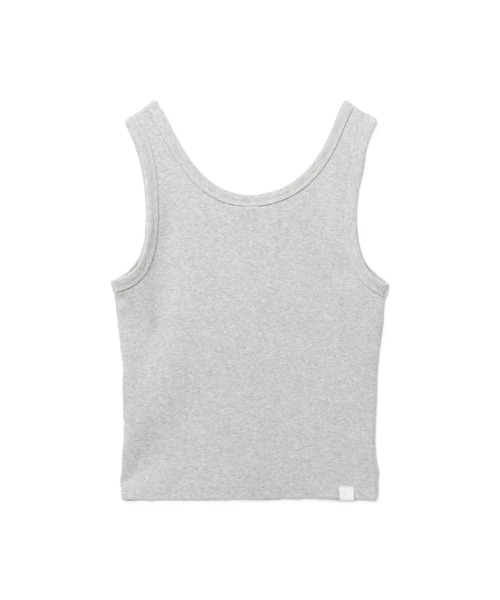 A BATHING APE（アベイシングエイプ）の「RIB POINTELLE CAMISOLE #2（タンクトップ・レディース・ピンク/アイボリー/グレー・SMALL/X-SMALL）」の5枚目の写真