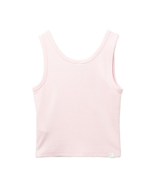A BATHING APE（アベイシングエイプ）の「RIB POINTELLE CAMISOLE #2（タンクトップ・レディース・ピンク/アイボリー/グレー・SMALL/X-SMALL）」の6枚目の写真