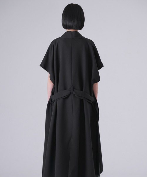 狐独（コドク）の「キモノオビロングジレ/SETUP対応（ベスト・メンズ・ブラック/ライトグレー・LARGE/MEDIUM）」の18枚目の写真