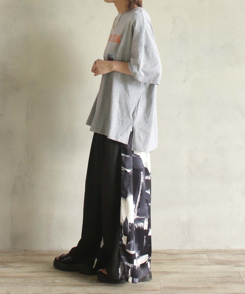 BIZ CREEK(ビズクリーク)の「BIZCREEKロゴT(Tシャツ/カットソー・レディース・グレー/ブラック/ホワイト/ピンク・FREE)」の12枚目の写真