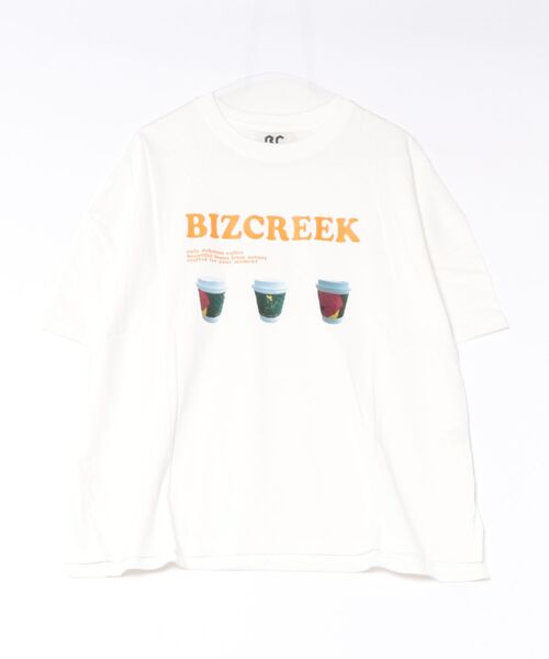 BIZ CREEK(ビズクリーク)の「BIZCREEKロゴT(Tシャツ/カットソー・レディース・グレー/ブラック/ホワイト/ピンク・FREE)」の21枚目の写真