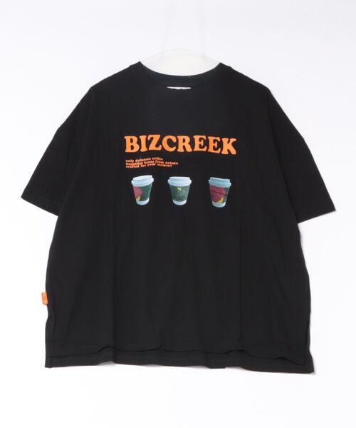 BIZ CREEK(ビズクリーク)の「BIZCREEKロゴT(Tシャツ/カットソー・レディース・グレー/ブラック/ホワイト/ピンク・FREE)」の22枚目の写真