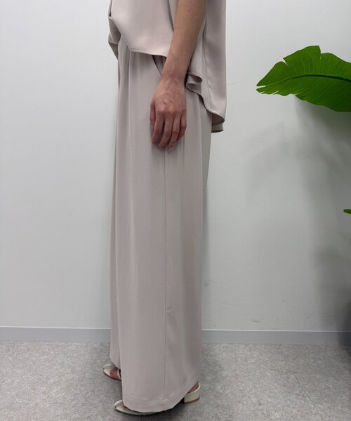 Jena espace merveilleux（ジェナ　エスパスメルヴェイユ）の「スキッパーセットアップ（ワンピース・レディース・ベージュ/チャコールグレー・FREE）」の12枚目の写真