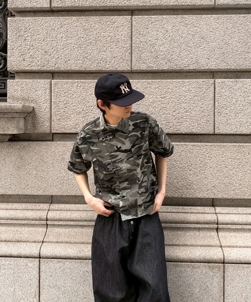 kutir(クティール)の「FIREMAN RIPSTOP NYLON SHIRT/ファイヤーマンリップストップナイロンシャツ(シャツ/ブラウス・メンズ・カーキ/ブラック・MEDIUM/LARGE)」の13枚目の写真