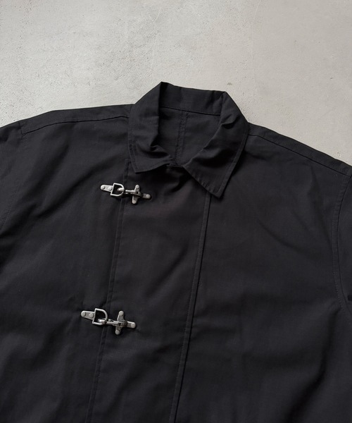 kutir(クティール)の「FIREMAN RIPSTOP NYLON SHIRT/ファイヤーマンリップストップナイロンシャツ(シャツ/ブラウス・メンズ・カーキ/ブラック・MEDIUM/LARGE)」の20枚目の写真