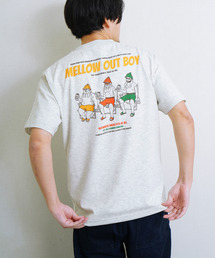 DUCKSTER TC度詰め天竺 OJISAN3サウナーズ半袖Tシャツ