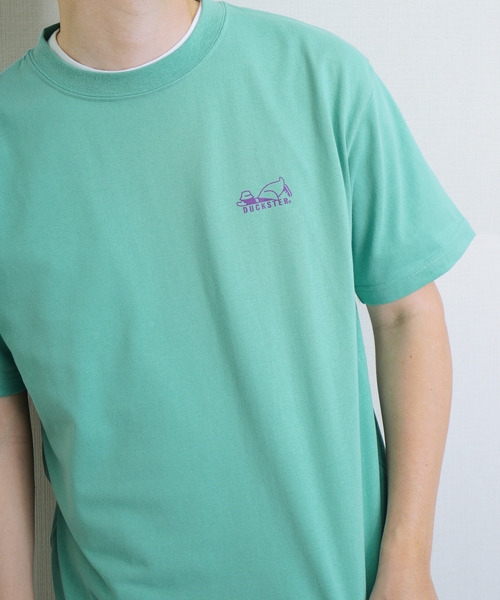 Duckster(ダックスター)の「DUCKSTER TC度詰め天竺 OJISAN3サウナーズ半袖Tシャツ(Tシャツ/カットソー・メンズ・ブラック/ミント/ホワイト/ライトピンク・LARGE/MEDIUM/X-LARGE)」の3枚目の写真