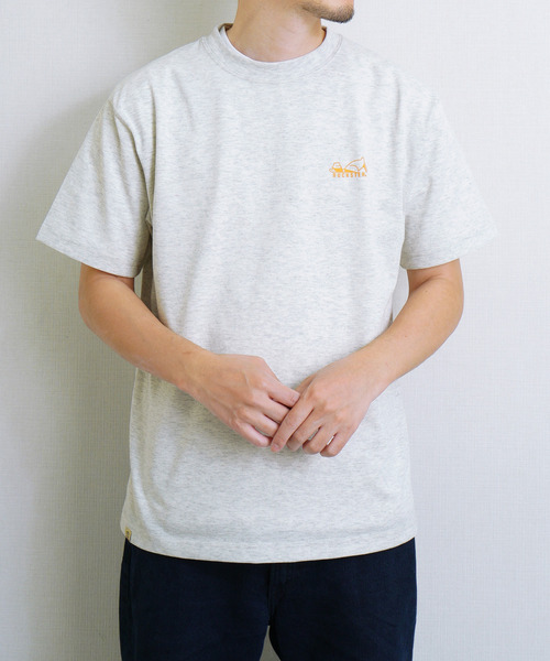 Duckster(ダックスター)の「DUCKSTER TC度詰め天竺 OJISAN3サウナーズ半袖Tシャツ(Tシャツ/カットソー・メンズ・ブラック/ミント/ホワイト/ライトピンク・LARGE/MEDIUM/X-LARGE)」の14枚目の写真