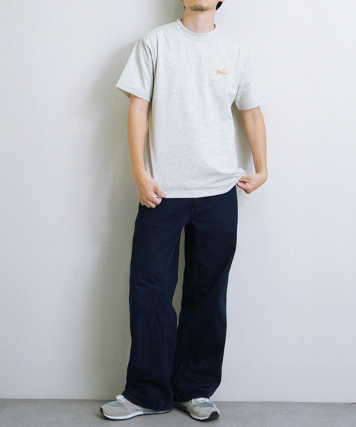 Duckster(ダックスター)の「DUCKSTER TC度詰め天竺 OJISAN3サウナーズ半袖Tシャツ(Tシャツ/カットソー・メンズ・ブラック/ミント/ホワイト/ライトピンク・LARGE/MEDIUM/X-LARGE)」の12枚目の写真