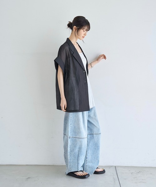 model：H166 着用サイズ：M