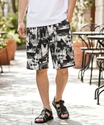 NAVY（ネイビー）の「【SARARI /サラリ】通気性 速乾 モノトーン総柄メッシュショーツ（その他パンツ）」