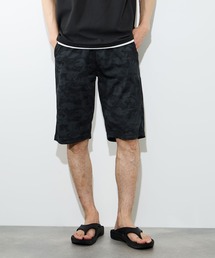 NAVY（ネイビー）の「【SARARI /サラリ】通気性 速乾 モノトーン総柄メッシュショーツ（その他パンツ）」