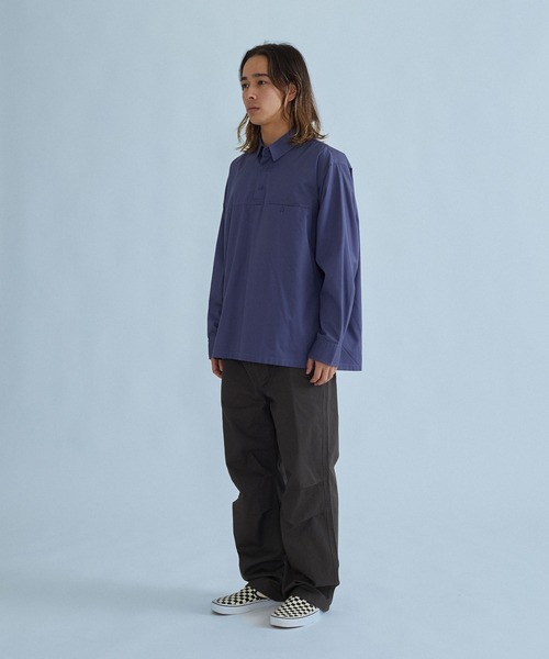 SILAS(サイラス)の「【ARCHIVE】KEN SHIRT(シャツ/ブラウス・メンズ・グレー/ネイビー・L/M)」の5枚目の写真