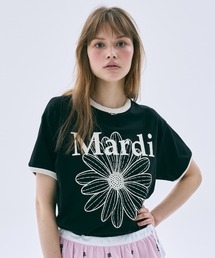 RINGER TSHIRT FLOWERMARDI / リンガー Tシャツ フラワーマルディ