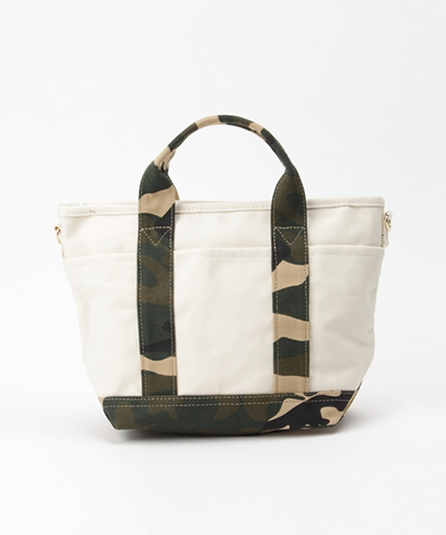 B:MING by BEAMS(ビーミングバイビームス)の「【LEE6月号掲載】ビーミング by ビームス / キャンバス2WAYトートバッグ(トートバッグ・レディース・オフホワイト/その他1・ONE SIZE)」の16枚目の写真