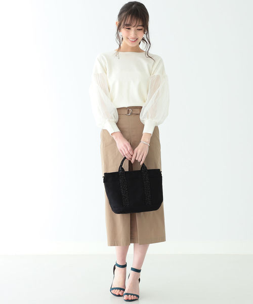 B:MING by BEAMS(ビーミングバイビームス)の「【LEE6月号掲載】ビーミング by ビームス / キャンバス2WAYトートバッグ(トートバッグ・レディース・オフホワイト/その他1・ONE SIZE)」の10枚目の写真