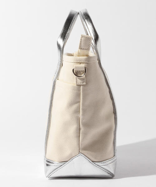B:MING by BEAMS(ビーミングバイビームス)の「【LEE6月号掲載】ビーミング by ビームス / キャンバス2WAYトートバッグ(トートバッグ・レディース・オフホワイト/その他1・ONE SIZE)」の13枚目の写真