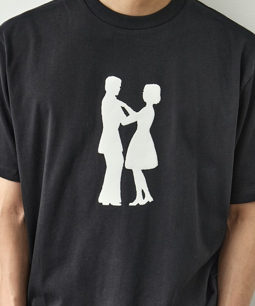 LOOSE JOINTS(ルーズジョインツ)の「【LOOSE JOINTS/ルーズジョインツ】TOMOO GOKITA - SILHOUETTE ROMANCE S/S TEE(Tシャツ/カットソー・メンズ・ブラック/ホワイト・L/M/S)」の8枚目の写真