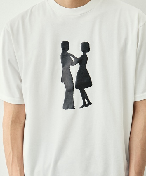 LOOSE JOINTS(ルーズジョインツ)の「【LOOSE JOINTS/ルーズジョインツ】TOMOO GOKITA - SILHOUETTE ROMANCE S/S TEE(Tシャツ/カットソー・メンズ・ブラック/ホワイト・L/M/S)」の15枚目の写真