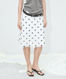 Polka Dot Midi Skirt / ポルカドットミディスカート