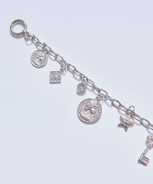 Ellno Loset(エルノロゼット)の「multi charm bracelet/マルチチャームブレスレット(ブレスレット・メンズ・A/B・FREE)」の3枚目の写真