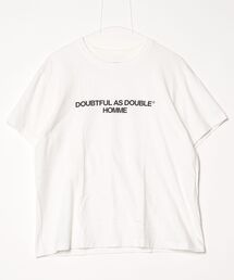 DOUBTFUL AS DOUBLE(R)(ダウトフルアズダブル)の「半袖Tシャツ(Tシャツ/カットソー)」