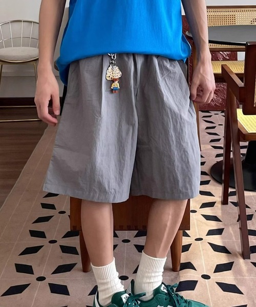 B.R.U(ブル)の「ナイロンハーフパンツ(その他パンツ・メンズ・グレー/ネイビー/オフホワイト・FREE)」の4枚目の写真