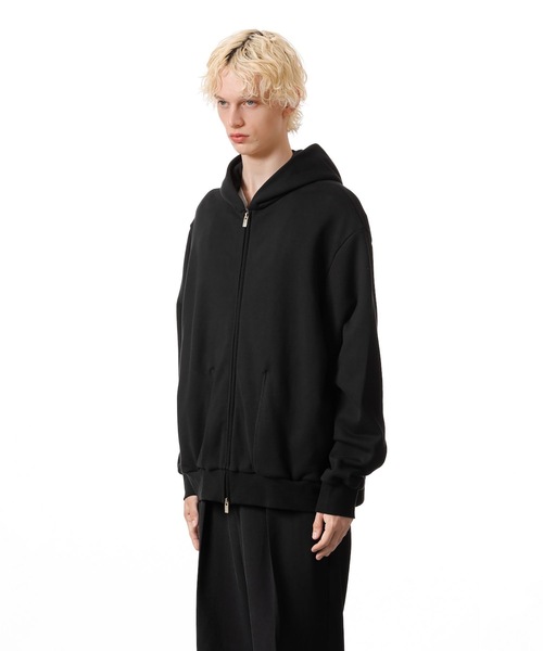 VEIN (ヴェイン)の「ジャンベルカテリー ジップアップフーディー / JUMBERCA TERRY ZIP UP HOODIE(パーカー・メンズ・ブラック・2)」の1枚目の写真