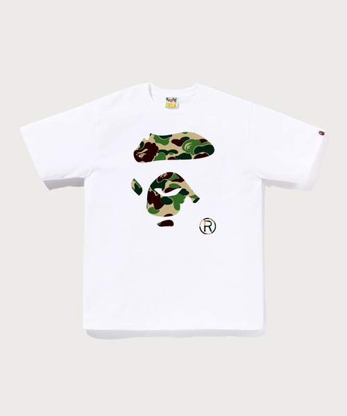 A BATHING APE(アベイシングエイプ)の「ABC CAMO APE FACE TEE(Tシャツ/カットソー・メンズ・ブラック×ブルー/ホワイト×グリーン/ブラック×ピンク/ブラック×グリーン/ホワイト×ピンク/ホワイト×ブルー・MEDIUM/XX-LARGE/X-LARGE/SMALL/LARGE/XXX-LARGE)」の2枚目の写真