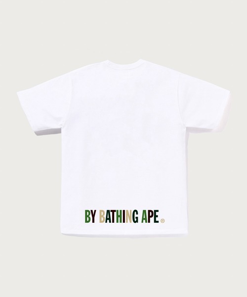 A BATHING APE(アベイシングエイプ)の「ABC CAMO APE FACE TEE(Tシャツ/カットソー・メンズ・ブラック×ブルー/ホワイト×グリーン/ブラック×ピンク/ブラック×グリーン/ホワイト×ピンク/ホワイト×ブルー・MEDIUM/XX-LARGE/X-LARGE/SMALL/LARGE/XXX-LARGE)」の7枚目の写真