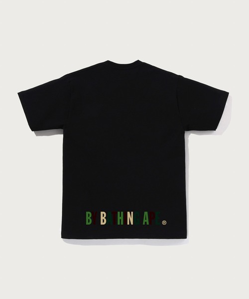 A BATHING APE(アベイシングエイプ)の「ABC CAMO APE FACE TEE(Tシャツ/カットソー・メンズ・ブラック×ブルー/ホワイト×グリーン/ブラック×ピンク/ブラック×グリーン/ホワイト×ピンク/ホワイト×ブルー・MEDIUM/XX-LARGE/X-LARGE/SMALL/LARGE/XXX-LARGE)」の11枚目の写真