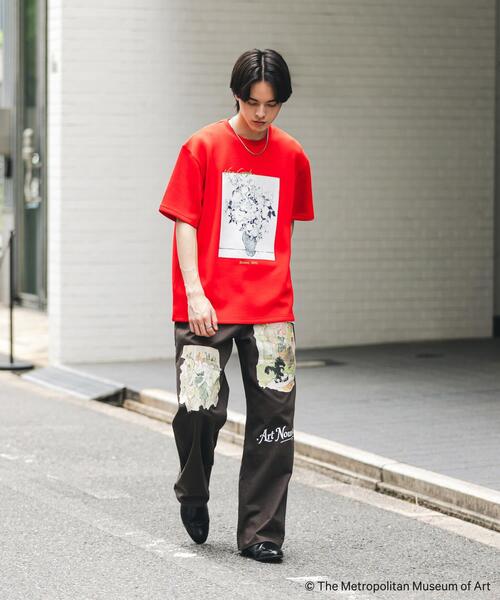 SENSE OF PLACE by URBAN RESEARCH(センスオブプレイスバイアーバンリサーチ)の「『別注』『イージーケア/接触冷感』The Met×SENSE OF PLACE S/S T-SHIRTS(Gogh)A(Tシャツ/カットソー・メンズ・レッド/ブラック/ホワイト・MEDIUM/LARGE)」の15枚目の写真