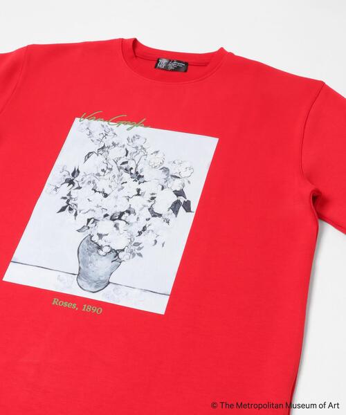 SENSE OF PLACE by URBAN RESEARCH(センスオブプレイスバイアーバンリサーチ)の「『別注』『イージーケア/接触冷感』The Met×SENSE OF PLACE S/S T-SHIRTS(Gogh)A(Tシャツ/カットソー・メンズ・レッド/ブラック/ホワイト・MEDIUM/LARGE)」の18枚目の写真