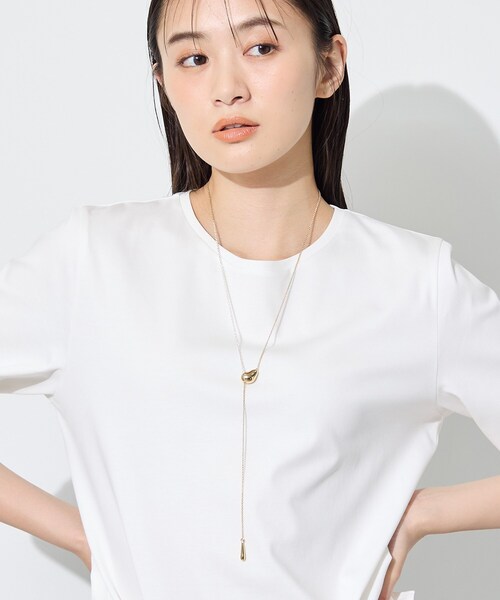 INDIVI(インディヴィ)の「フリードロップ デザインネックレス(ネックレス・レディース・ゴールド系5/ゴールド系4/シルバー系5/ゴールド/シルバー・00)」の11枚目の写真