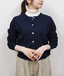 ORCIVAL | ORCIVAL/オーシバル コットンニットカーディガン COTTON KNIT CARDIGAN OR-D0148 CMA(カーディガン/ボレロ)