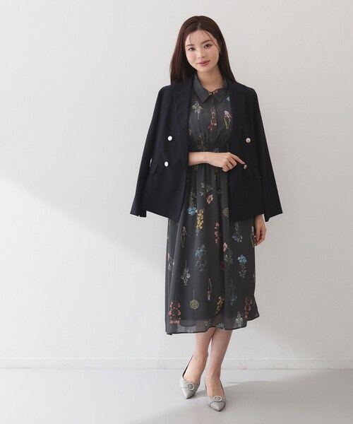 index（インデックス）の「【つま先抗菌防臭】ビジューデザインポインテッドパンプス（パンプス・レディース・ブラック/ライトグレー・02/01/03）」の4枚目の写真