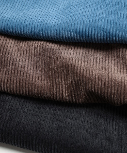 CULLNI(クルニ)の「Wide Wale Corduroy Drawstring Wide Pants(スラックス・メンズ・ブラウン/ブラック/ブルー・1/2)」の7枚目の写真