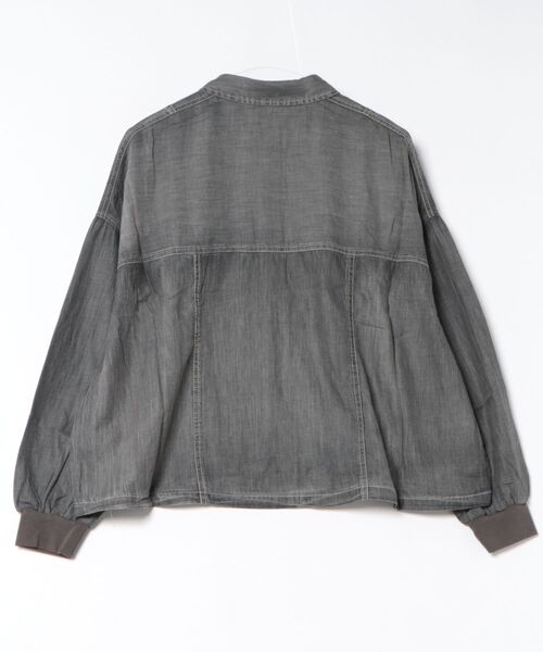 gossara(ゴサラ)の「【デニムをもっと軽やかに】シアーデニムシャツブルゾン(ブルゾン・レディース・ブルー系その他/ブラック/ブルー・FREE)」の22枚目の写真