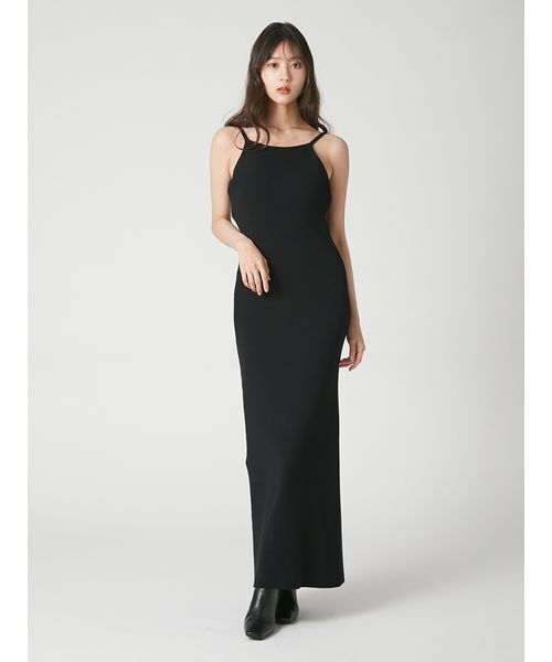 FRAY I.D(フレイアイディー)の「2wayカーデセットカップインニットワンピース(ワンピース・レディース・ブラウン/ブラック・1/0)」の18枚目の写真
