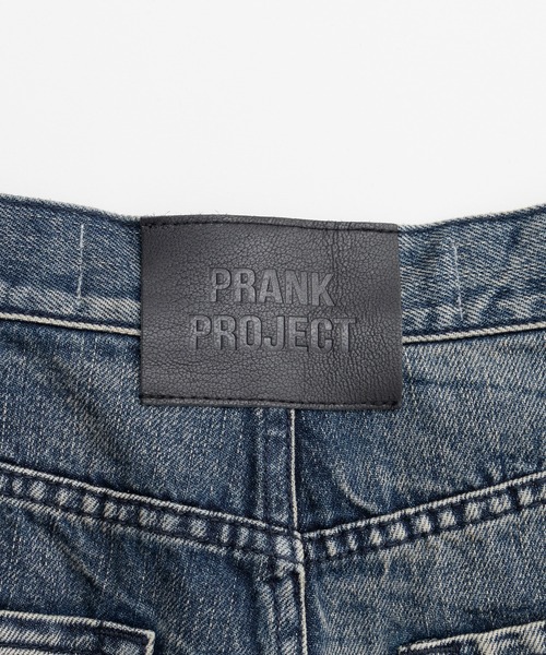 PRANK PROJECT（プランクプロジェクト）の「【2026Autumn Pre-Order】clinkleデニムワイドパンツ / Crinkle Denim Wide Pants（デニムパンツ・レディース・ブルー・36/38）」の20枚目の写真